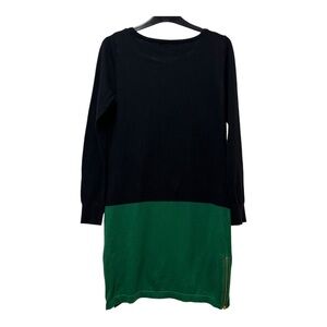 Michael Kors Knit Color Block Mini Sweater Dress Size Medium